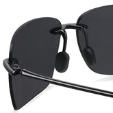Light Rimless Sunglasses For Men